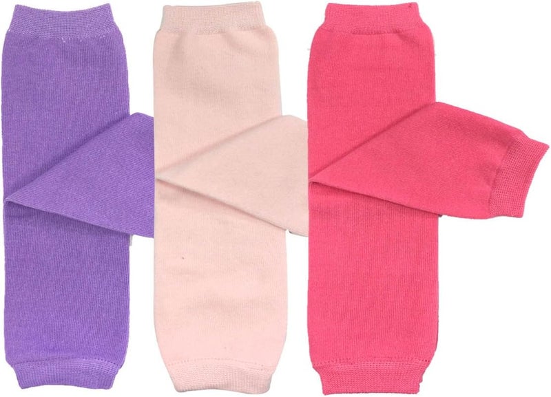 allydrew 3 Pack Solid Color Baby Leg Warmers & Toddler Leg Warmers - Image 1