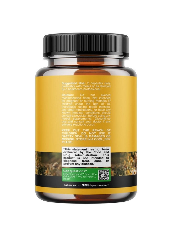 Natures Craft Bee Pollen Supplement 1000mg per Serving - Pure Capsules with Naturally Occurring B Vitamins Minerals & Enzymes Pills Made Vegetarian Non-GMO Gluten Free (30 Servings) - Image 2
