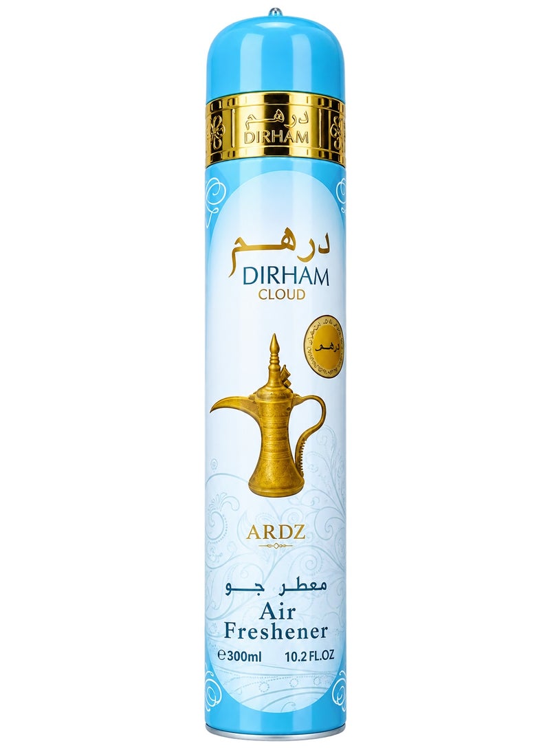 Ard Al Zaafaran Dirham Cloud Air Freshener Spray, 300ml - Image 2