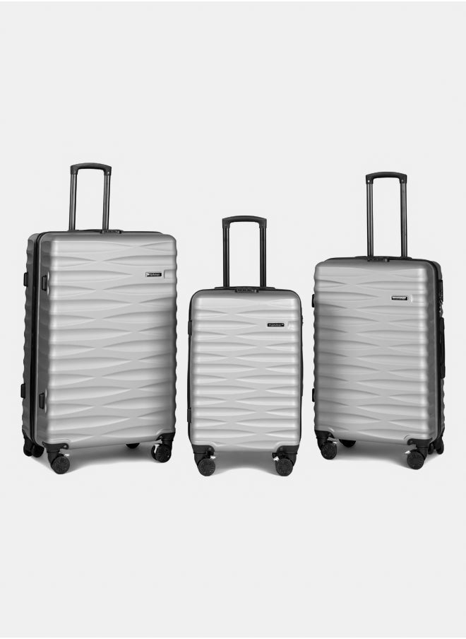 Hammer Hammer Luggage Shadow Set 3 pieces 30 / 26 / 22 - 100% Pure ABS Material - One Year Warranty + 2 Year Free Maintenance  - Image 1