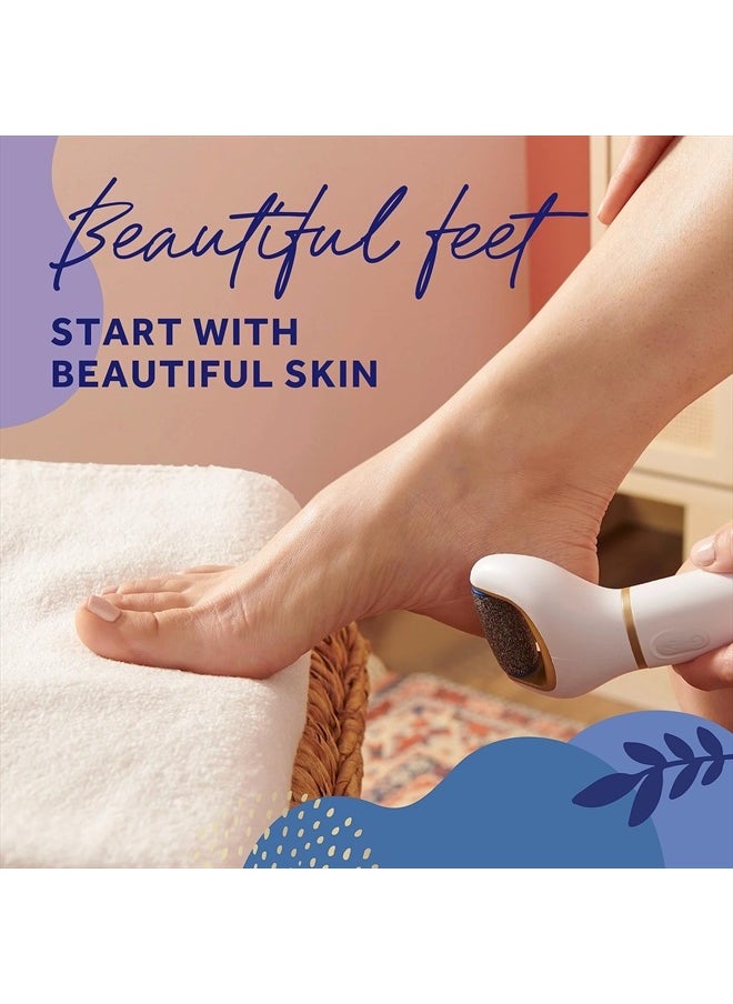 Amope - Amopé Pedi Perfect Electric Callus Remover Foot File w/ Diamond Crystals, Pedicure Tool for Feet, Removes Hard & Dead Skin, Feet Scrubber & Buffer, Splashproof, w/ Extra Coarse Roller Head, 1 Count - Image 1