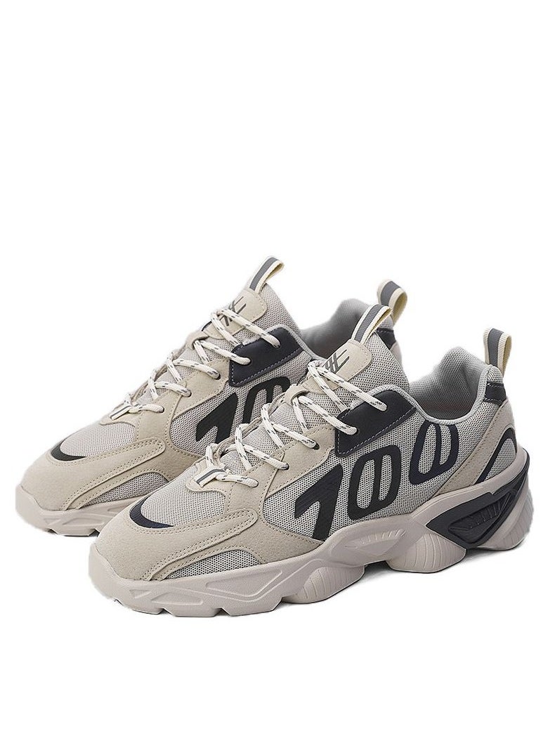 KUYING - New Fashion Sports Shoes Thick Sole Trend Dad Shoes Glow Running Shoes - Image 1