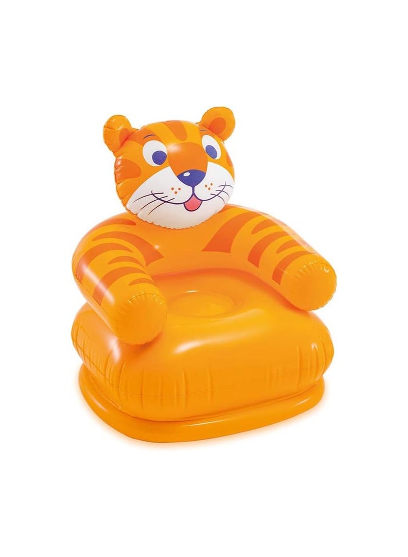 INTEX Lightweight Portable Inflatable Happy Animal Chair Comfortable For Kids 65x64x79cm - Image 3