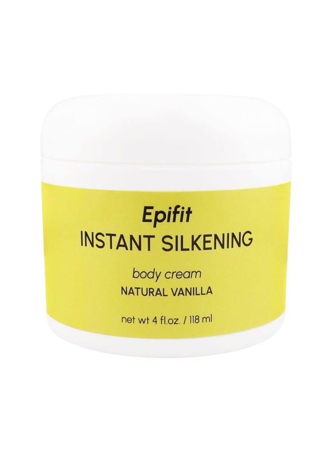 Epifit Instant Silkening Body Cream with Natural Vanilla 4 oz 118 ml - Image 1