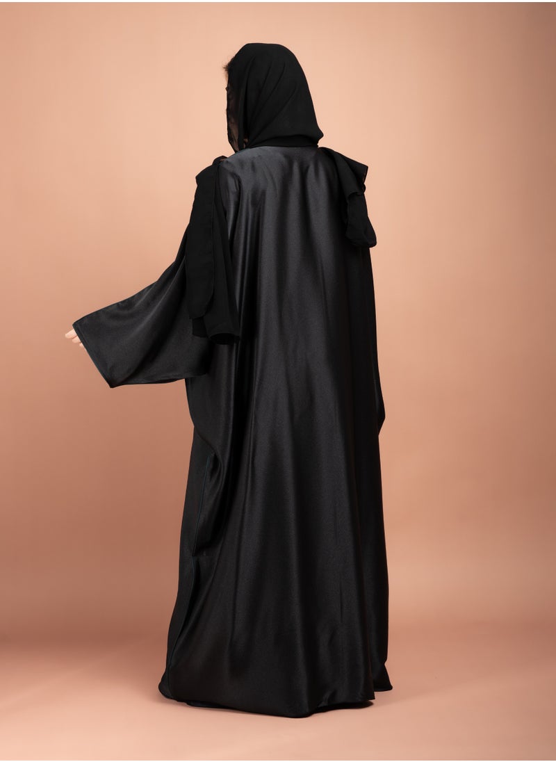 اكسا - عباية فراشة اماراتية سادة AIK5048 - Image 1