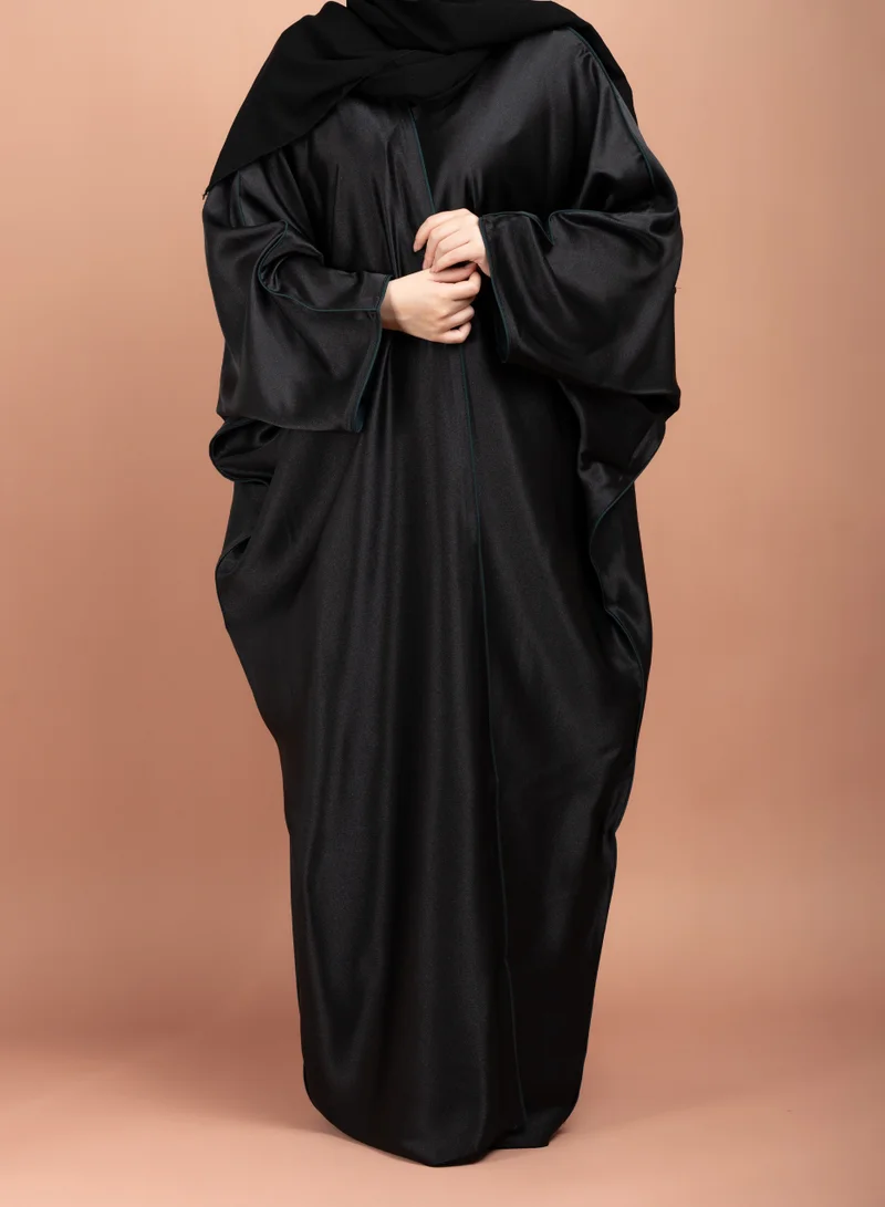 اكسا عباية فراشة اماراتية سادة AIK5048