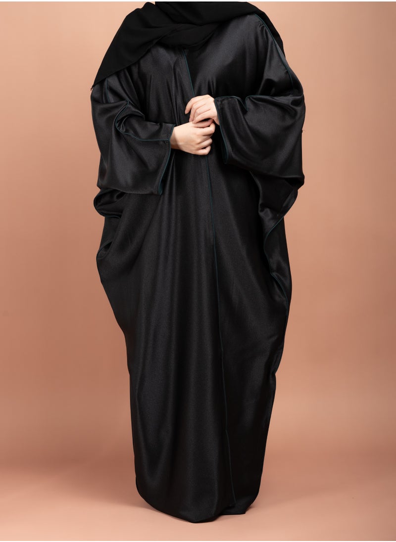 اكسا - عباية فراشة اماراتية سادة AIK5048 - Image 1