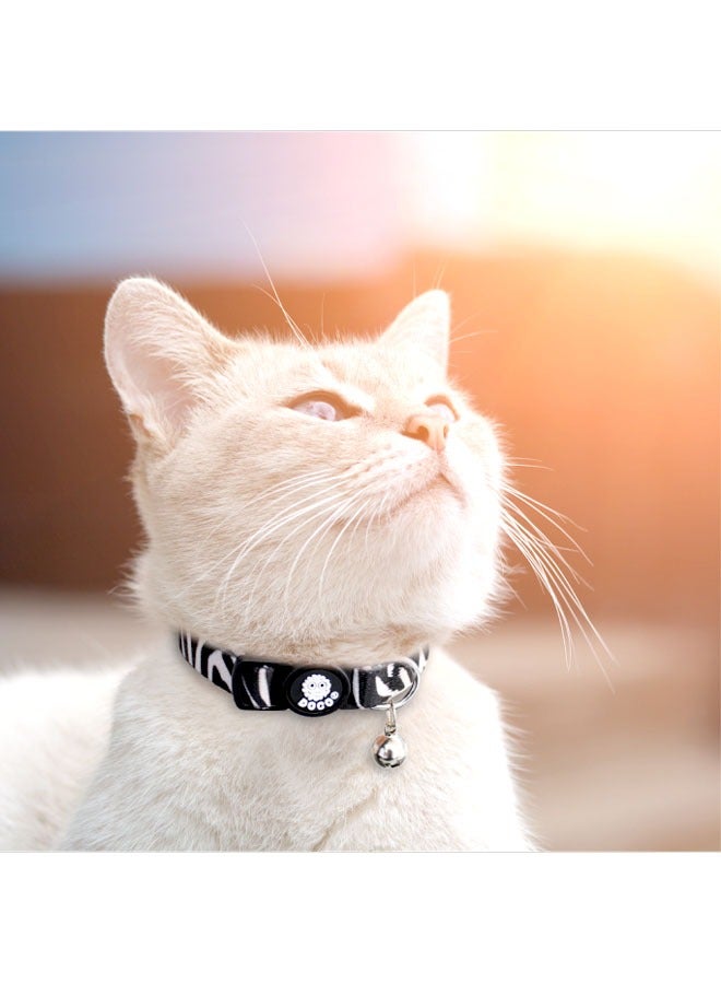 Doco طوق قطط بفرو مع جرس - Image 2