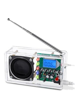 Soldering Project Radio, FM Radio Kit, Radio Assembly Kit, with LED Flashing Light, DIY Radio Kit with Headphone Jack LCD Display, Soldering Practice Kit FM 76-108MHz, Learning Teaching STEM Education - pzsku/Z151F6CFA9BF78C9280D9Z/45/_/1721121640/f1cd4005-c9c2-47d4-8fcf-4ef3a9e830e4