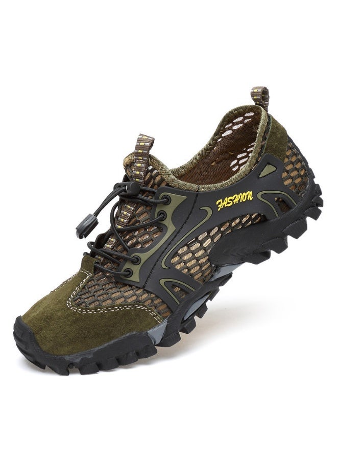 NIBEMINENT Outdoor Hiking Shoes for Men Beach Wading Tenis Barefoot Breathable Sneakers Summer Men's Climbing Wading Shoes - Image 1