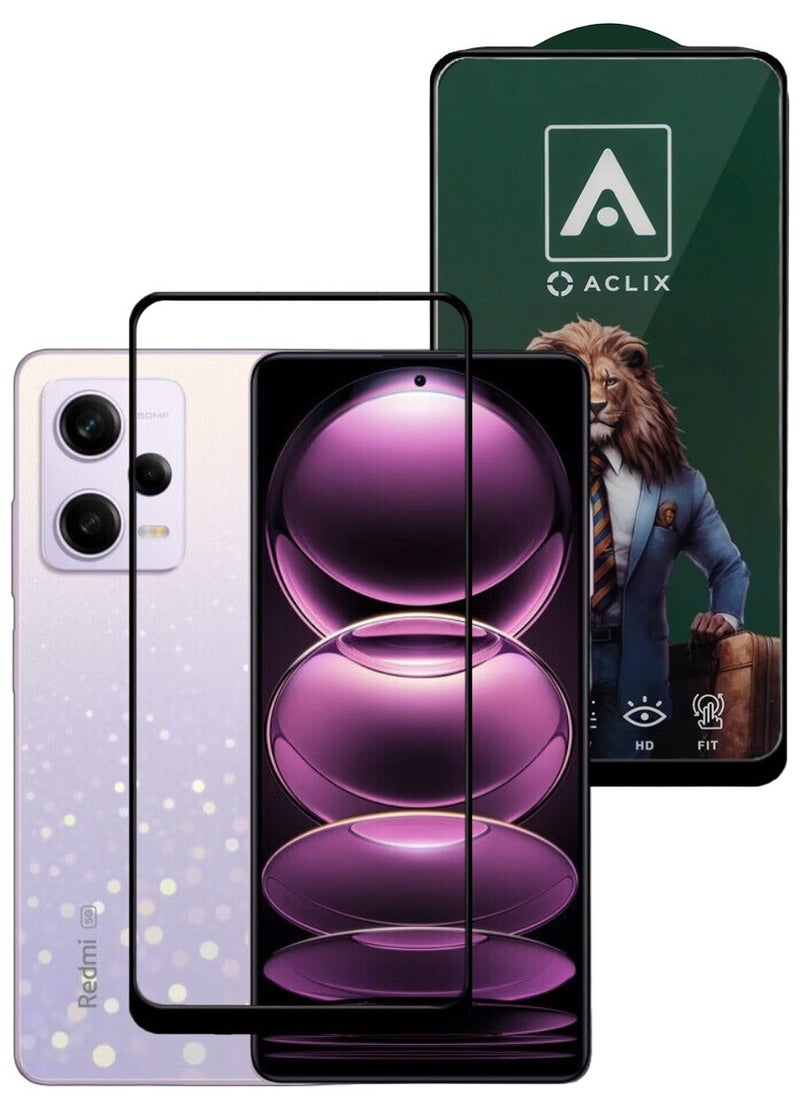 ACLIX Antistatic ESD Dustproof Premium Quality High Definition Tempered Glass Screen Protector Designed For Xiaomi Redmi Note 12 Pro - Image 1