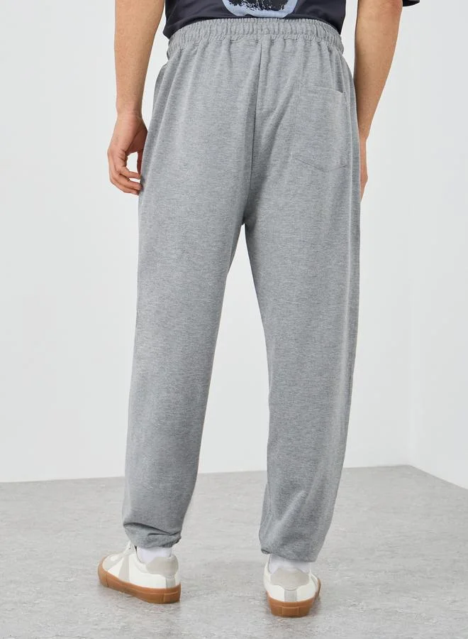 Styli Styli Oversized Fit Joggers with Drawstring