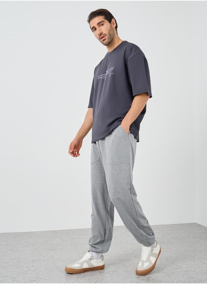 Styli Styli Oversized Fit Joggers with Drawstring  - Image 2