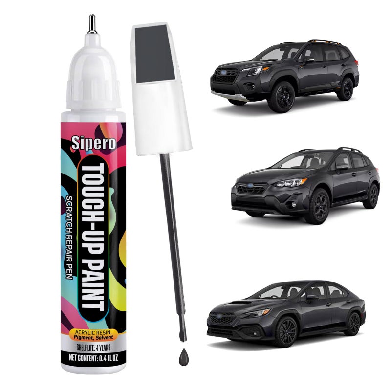 sipero For Subaru Magnetite Gray Metallic P8Y Touch Up Paint Pen Exact OEM Match for Repairing Chips Nicks Compatible with Outback Forester Crosstrek Ascent - Image 3
