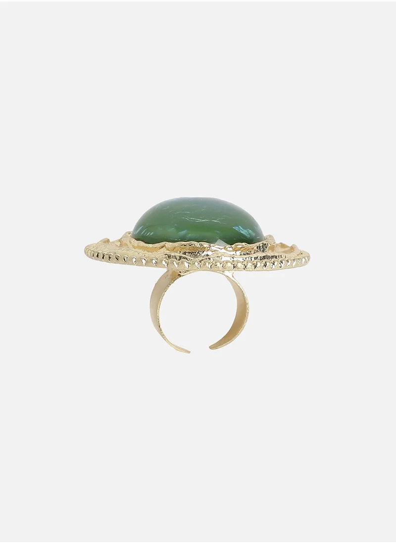 SOHI Riverie Opulence Statement Ring