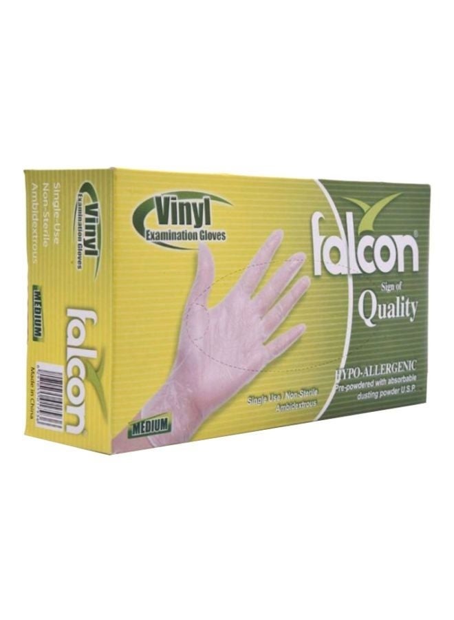 Falcon 1000-Piece Medium Natural Gloves Set Clear Medium Clear Medium - Image 1