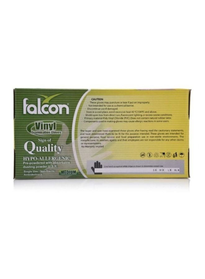 Falcon 1000-Piece Medium Natural Gloves Set Clear Medium Clear Medium - Image 2