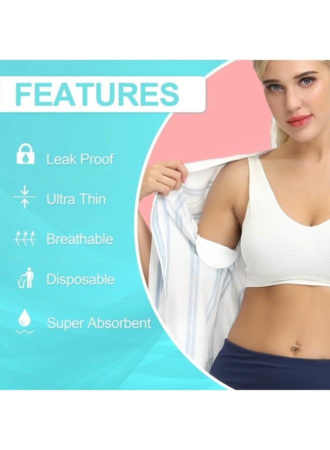 Aoeoun Underarm Sweat Pads,Aoeoun Armpit Sweat Pads for Women and Men [100 Packs],Disposable Underarm Pads for Sweating Women,Comfortable Unflavored, Non Visible - Image 3