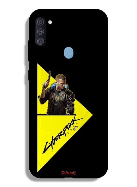 Samsung Galaxy A11 Protective Case Cover Cyberpunk 2077