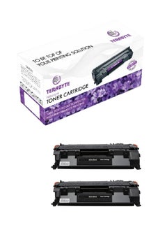 05A / 80A CE505A / CF280A Toner Cartridge for use in Laserjet Pro 400 M401a M401d M401n P2030 2035 P2050 Printer (PACK OF 2)