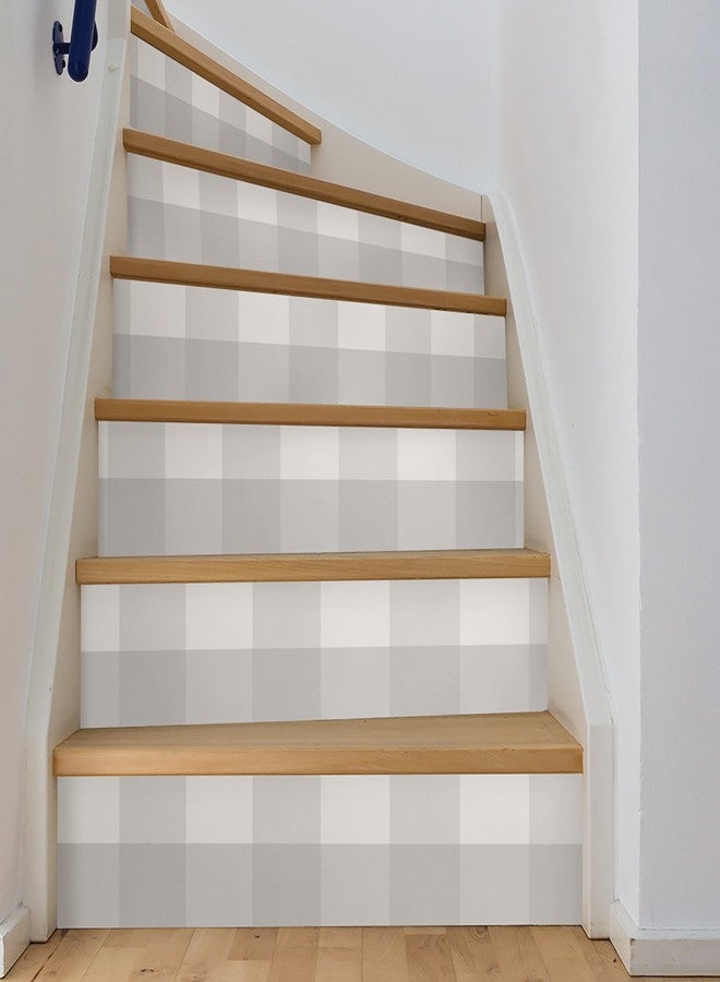 نو وولبيبر ورق جدران NuWallpaper NUS2691 بتصميم ريفي منقوش، قابل للتقشير واللصق، رمادي - Image 4