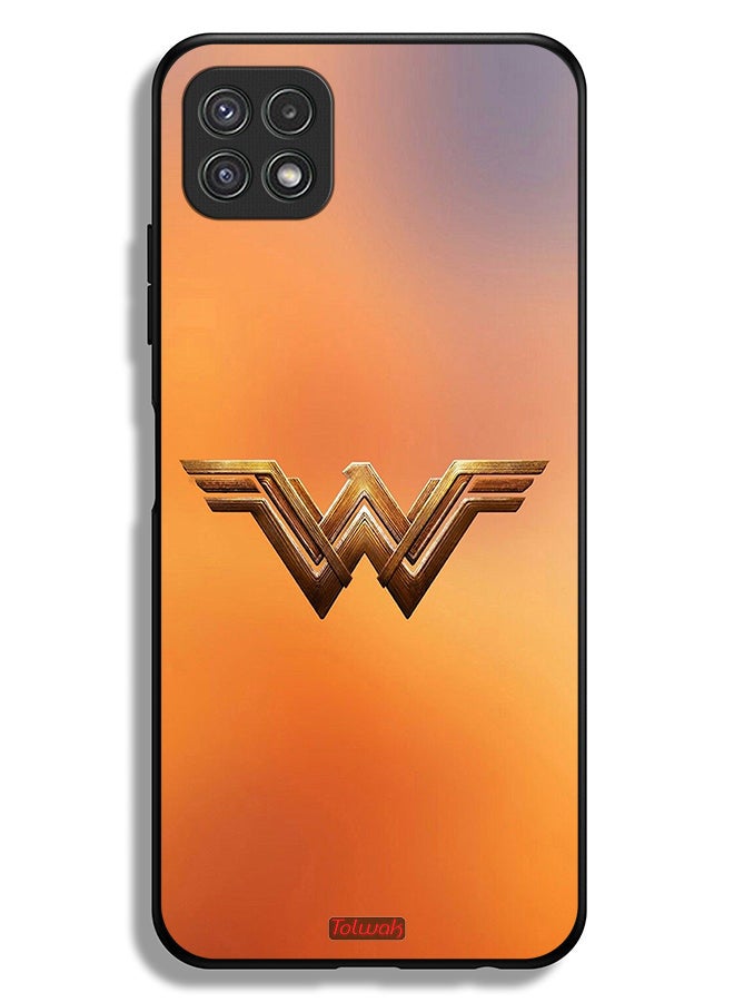 Samsung Galaxy A22 5G Protective Case Cover Wonder Women Logo