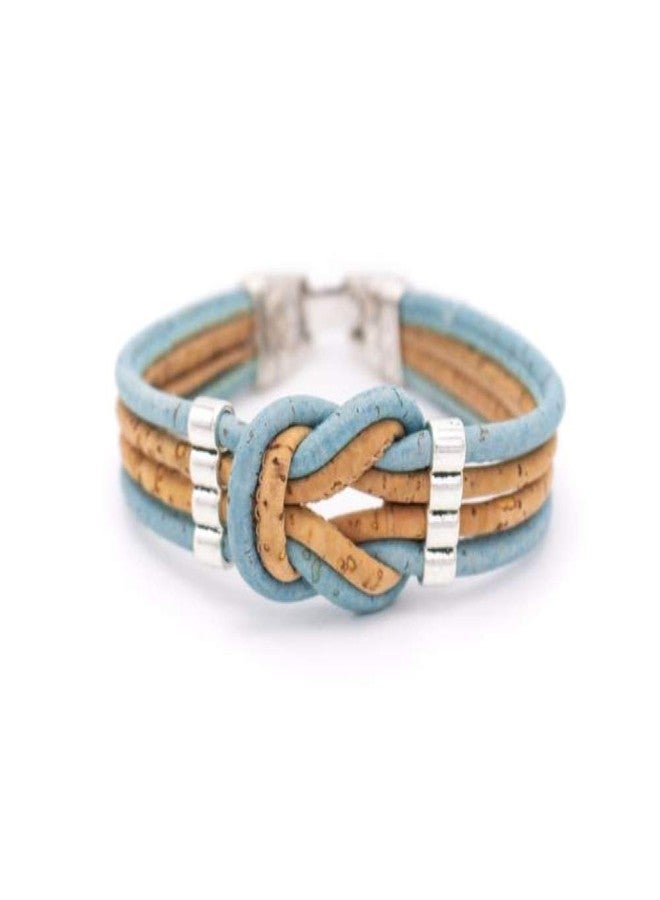 CORK Handmade Cork Cuff Bracelet, Vegan Organic Eco Friendly Gift, Very Stylish, Waterproof, Durable, Lightweight - Image 2