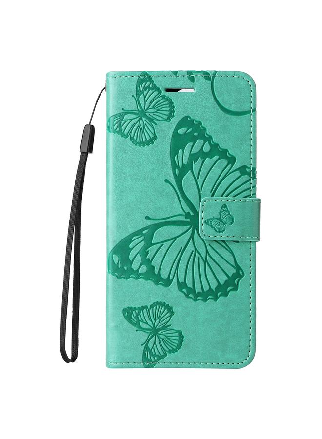 اس-توب جراب لهاتف Motorola Moto G34، جراب هاتف جلدي قابل للطي بنقشة فراشة ثلاثية الأبعاد - Image 2