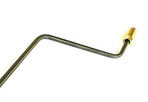 The Stop Shop Rear Axle Brake Lines Fits 9701 Jeep Cherokee wChrysler Rear Axle Galfan Coated Steel The Stop Shop - Image 3