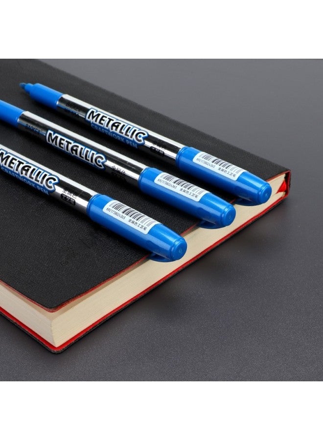 Baoke Mp550 Paint Pen Blue Water-Based Marker Pen Graffiti Pen 12Pcs/Box - Image 2