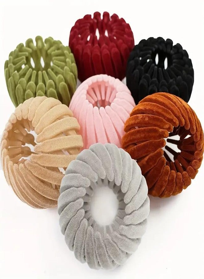 ASSU Bird Nest Hair Clips for Women - Plastic Ponytail Holder Bun Maker Clip | Expandable Magic Hair Bun Clip for Girls | Easy Hair Styling Tool for Bun & Ponytail | Multicolor Hair Clips (Pack of 6) - Image 4