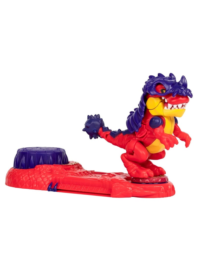 AKEDO - Legends of Beast Strike Ultra Beasts | Battlerex Tailwhip with 360° Spin Attack | New Battlespin Controller | Strikes with Jaws and Tail for Ultimate Combat Fun - Image 1