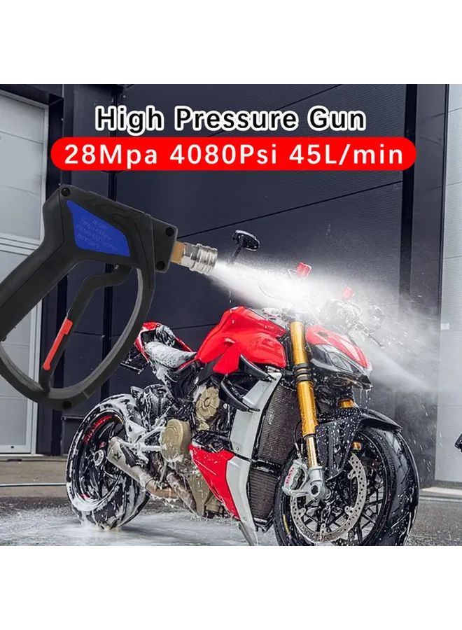 Blue 5pcs Soap Spray Nozzles 14mm M22 Socket Quick Release Car Washer Lance Jet 1 4 Snow Foam Gun Adapter For High Pressure Washer Gun 28Mpa 4080Psi Car Washing Tools - Image 5
