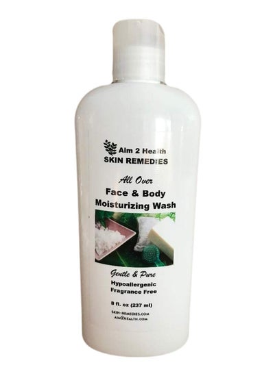 All Over Face  Body Wash Moisturizing With 5 Urea 8 oz Natural Soothing Relief
