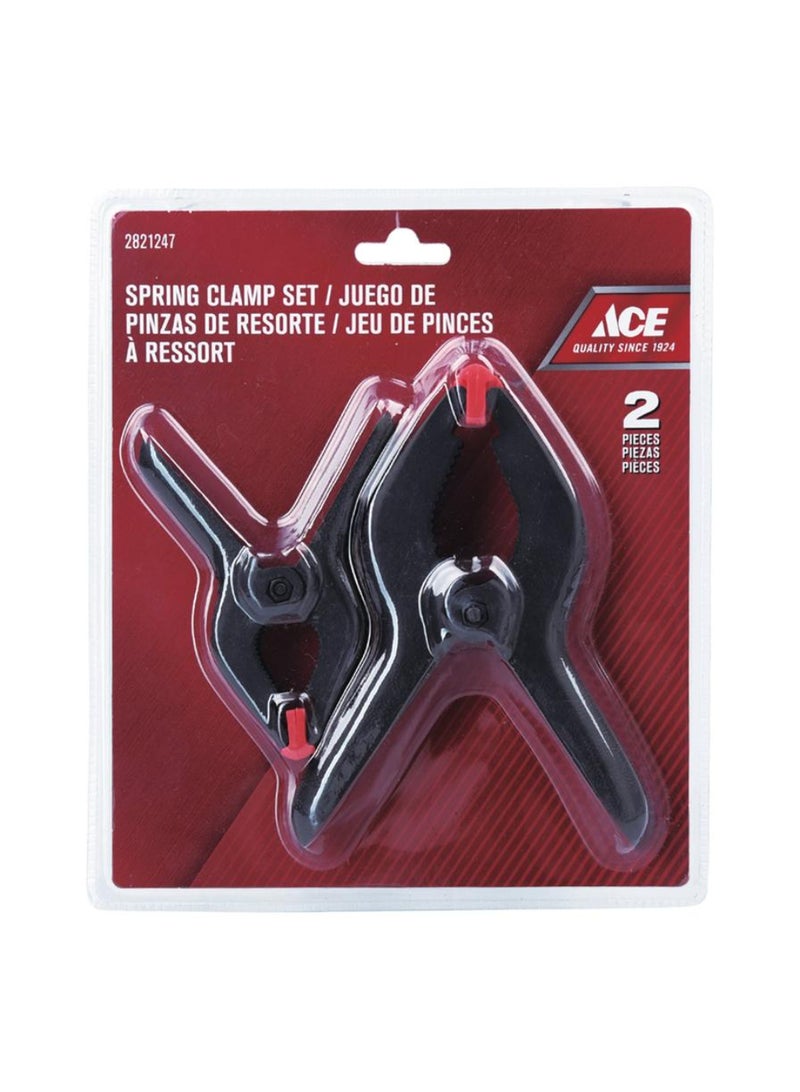ACE Plastic Spring Clamp Set 2pcs