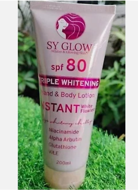 Triple Whitening Hand and Body Lotion SPF 80 + 200ml