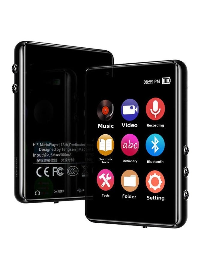 Touch Screen Mp4 Bluetooth Student Walkman Mp3 Portable Music Player Mini Cute Screen English Dictionary-Body Color:2.5inch [touch Screen Version + English-chinese Dictionary] With Bluetooth-Memory Capacity:8g Memory [data Cable + Dual Otg + Protective Case]