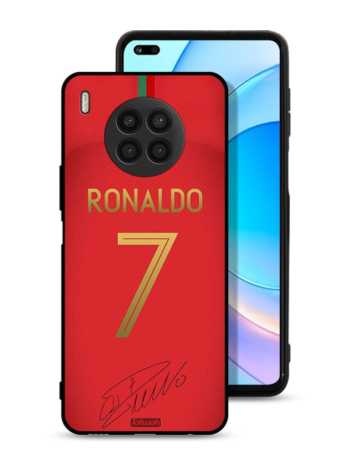 Tolwak Honor 50 Lite Protective Case Cover Ronaldo 7 - Image 1