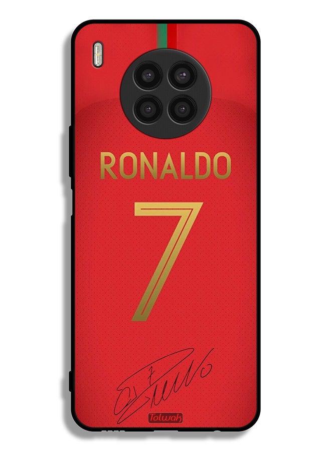 Tolwak Honor 50 Lite Protective Case Cover Ronaldo 7 - Image 2