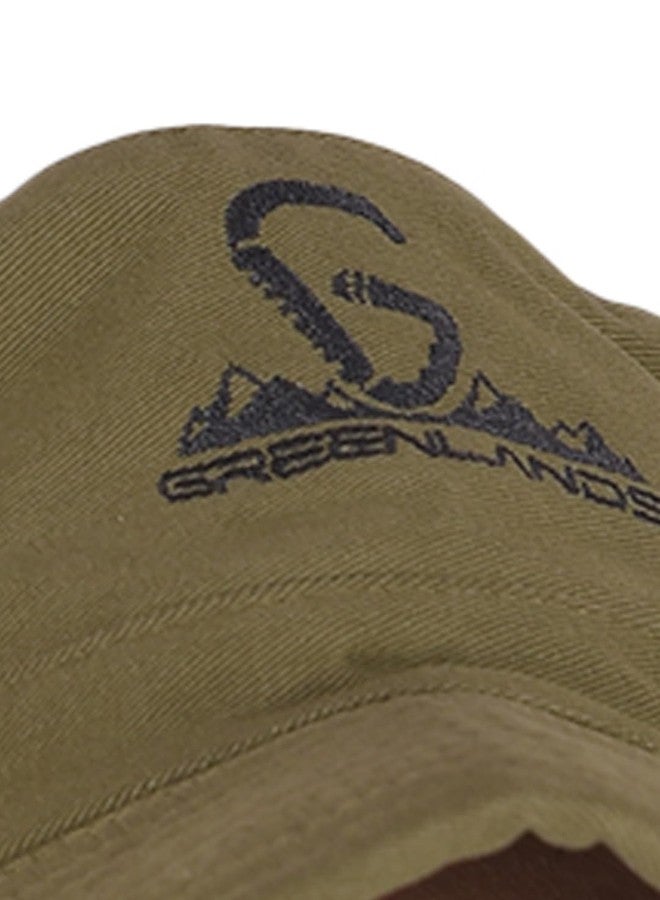 GREENLANDS Olive Convex Hat | 100% Made in India | Unisex Fashion Headwear for All-Day Comfort & Fashion - Image 5