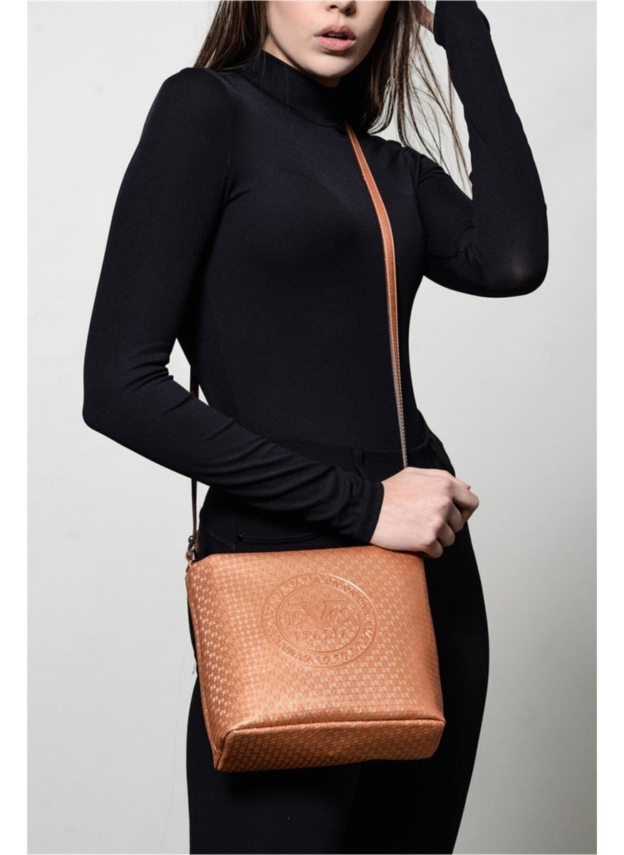 19V69 ITALIA - Cross Strap Women's Bag Copper 1975 - Image 1
