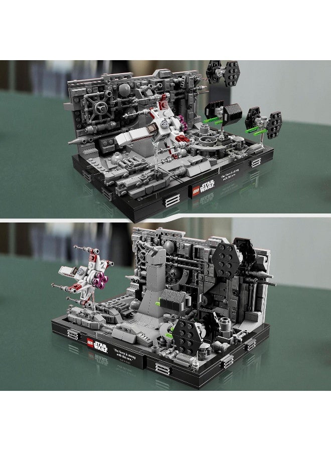 LEGO Star Wars Death Star Trench Run Diorama 75329 Building Kit (665 Pieces) - Image 1