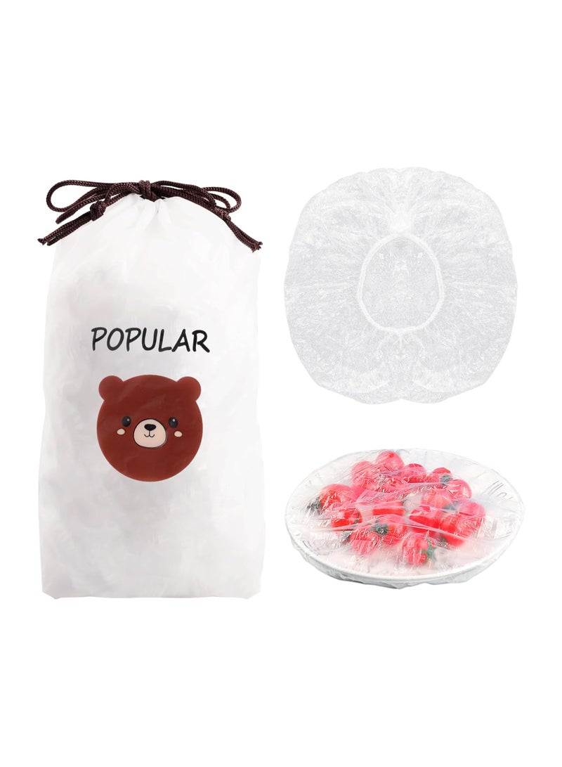 100 Pieces Food Fresh Keeping Bags Plastic Film Food Storage Packaging Bags for Food Storage Fruit Food Preservation - Image 1