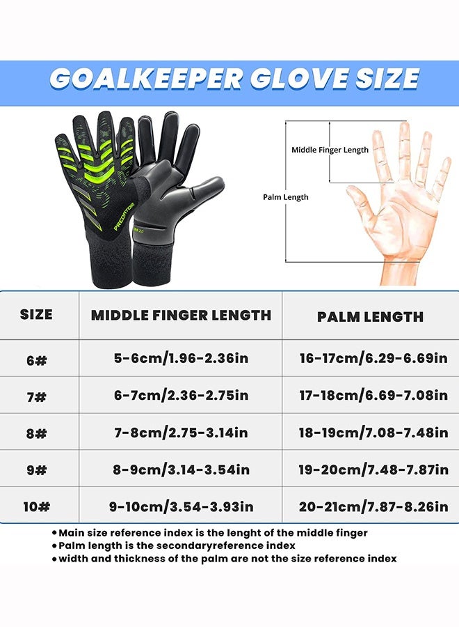 JiuAn Football Training Professional Fingersave Goalkeeper Gloves - Image 2