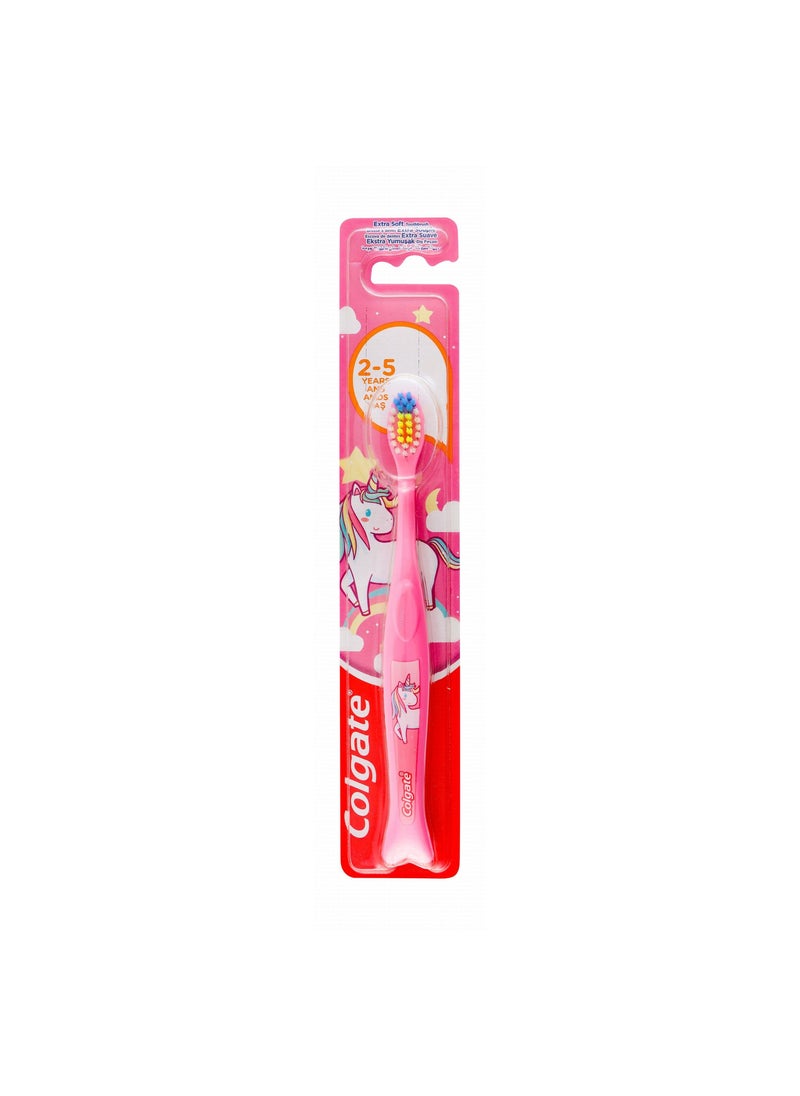 Colgate Colgate Multi-colored extra soft toothbrush for baby  (2-5 years)  - Image 3