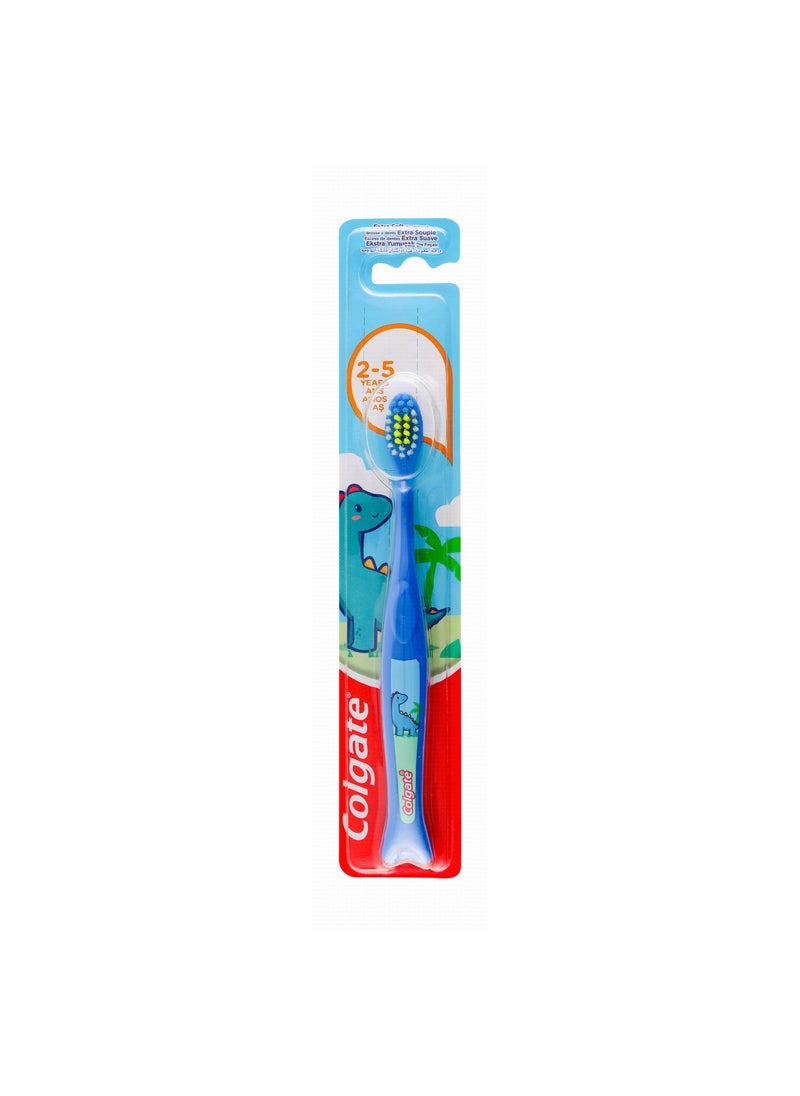 Colgate Colgate Multi-colored extra soft toothbrush for baby  (2-5 years)  - Image 2