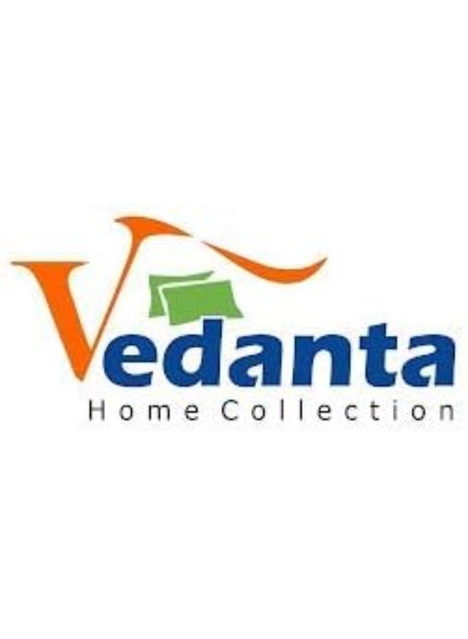 Vedanta Home Collection European Square Pillow Shams Set of 2  - Image 3