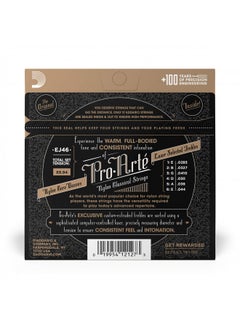 D'Addario Guitar Strings - Pro-Arte Classical Guitar Strings - EJ46 - Nylon Guitar Strings - Silver Plated Wound, Nylon Core - Hard Tension, 1-Pack