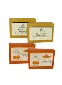 Lemon & Orange Soap 125 Ml (Pack Of 4)