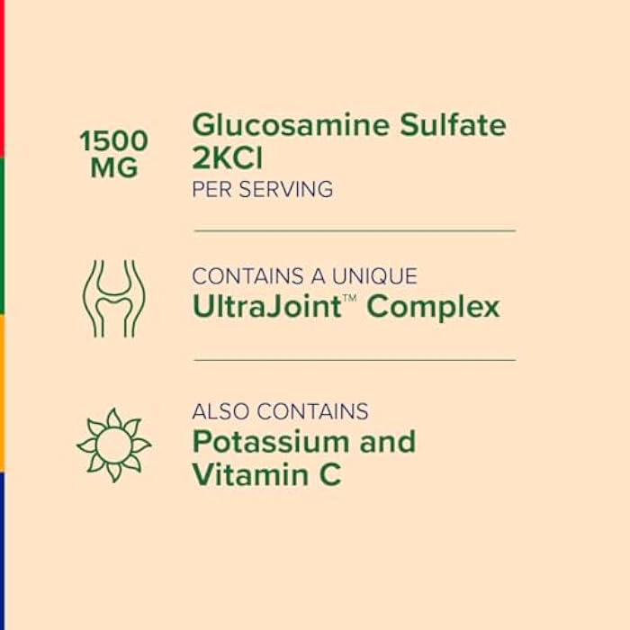 Stop Aging Now - Osteo XTS Glucosamine Chondroitin MSM Plus Turmeric Supplement with Boron - 120 Caplets - Image 2
